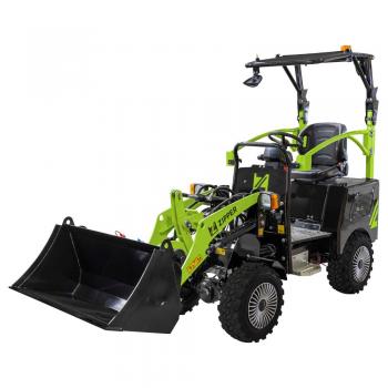 Zipper Hoflader ZI-HL500AKKU mit Palettengabel und Euroaufnahme