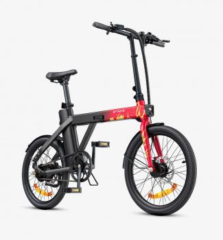 ENGWE P20 18,5 kg Drehmomentsensor, zusammenklappbares Urban-Elektrofahrrad mit Riemenantrieb