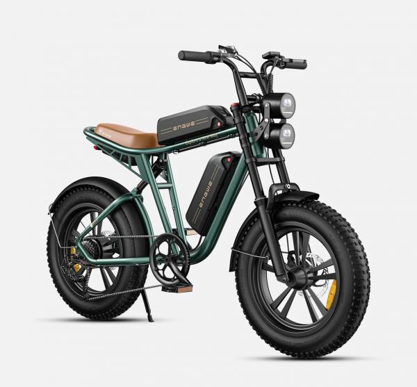 ENGWE M20 Vollgefedertes Fat E-Bike, das wie ein Motorrad aussieht