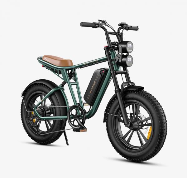 ENGWE M20 Vollgefedertes Fat E-Bike, das wie ein Motorrad aussieht
