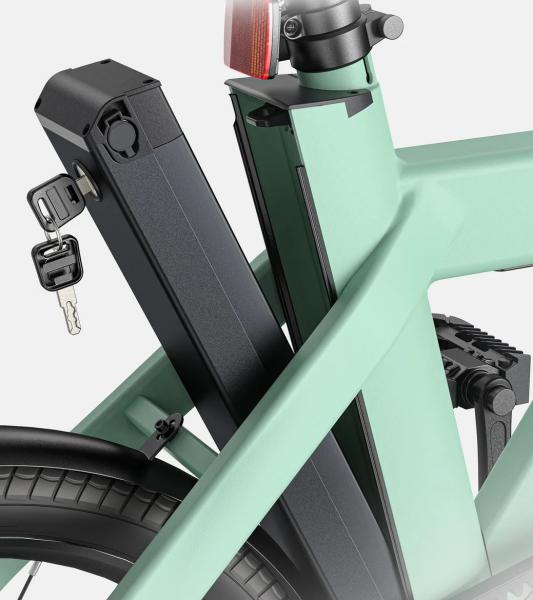 ENGWE P20 18,5 kg Drehmomentsensor, zusammenklappbares Urban-Elektrofahrrad mit Riemenantrieb